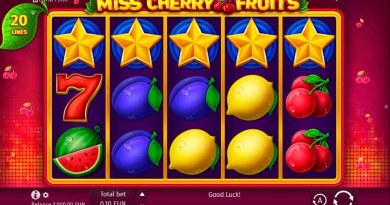 Jogue Caça-níquel Miss Cherry Fruits, da BGaming slot online gratuitamente | Casino Portugal