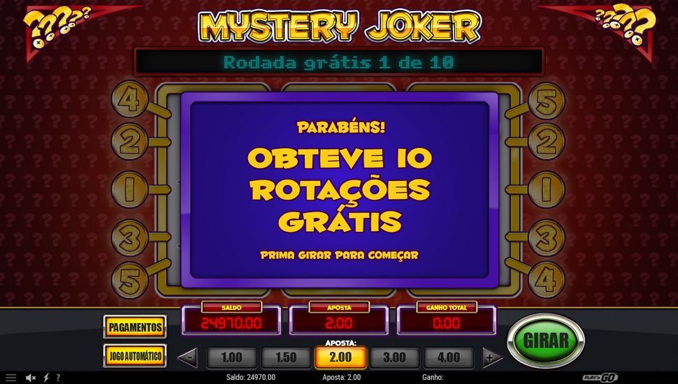 Mystery Joker slot bónus