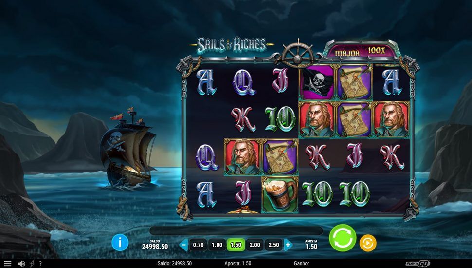 Sails of Riches slot gameplay
