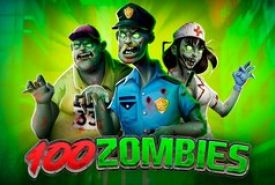 100 Zombies slot logo