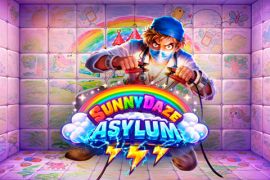 Sunnydaze Asylum Slot Logo