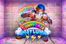 Sunnydaze Asylum Slot Logo