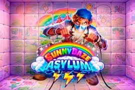 Sunnydaze Asylum Slot Logo