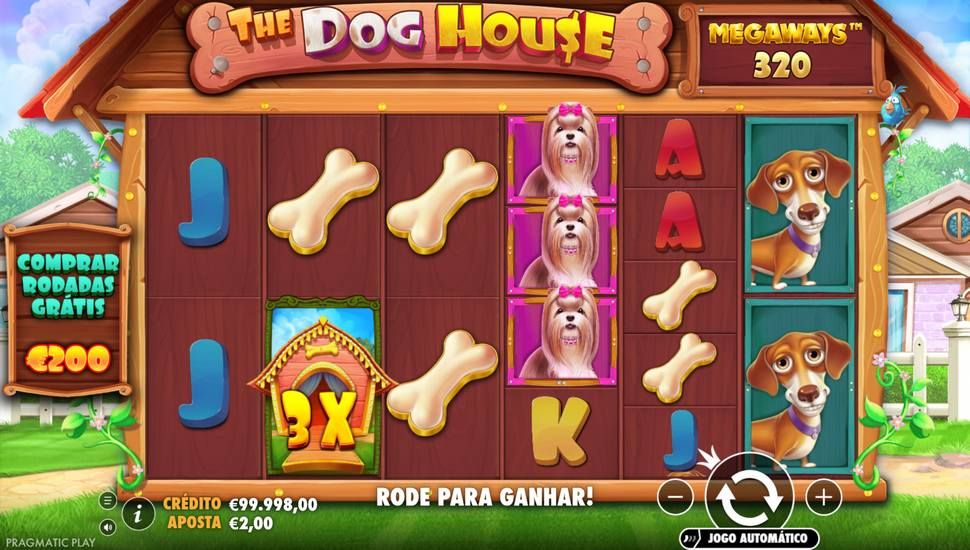 The Dog House Megaways slot gameplay